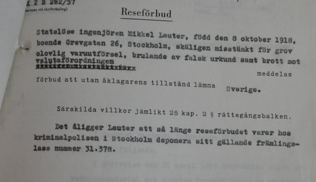 Reseförbud
